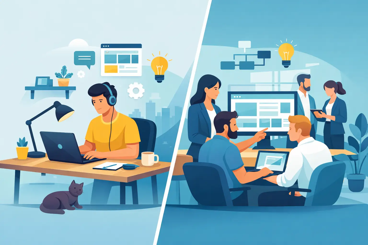 Freelance o agenzia web: cosa conviene