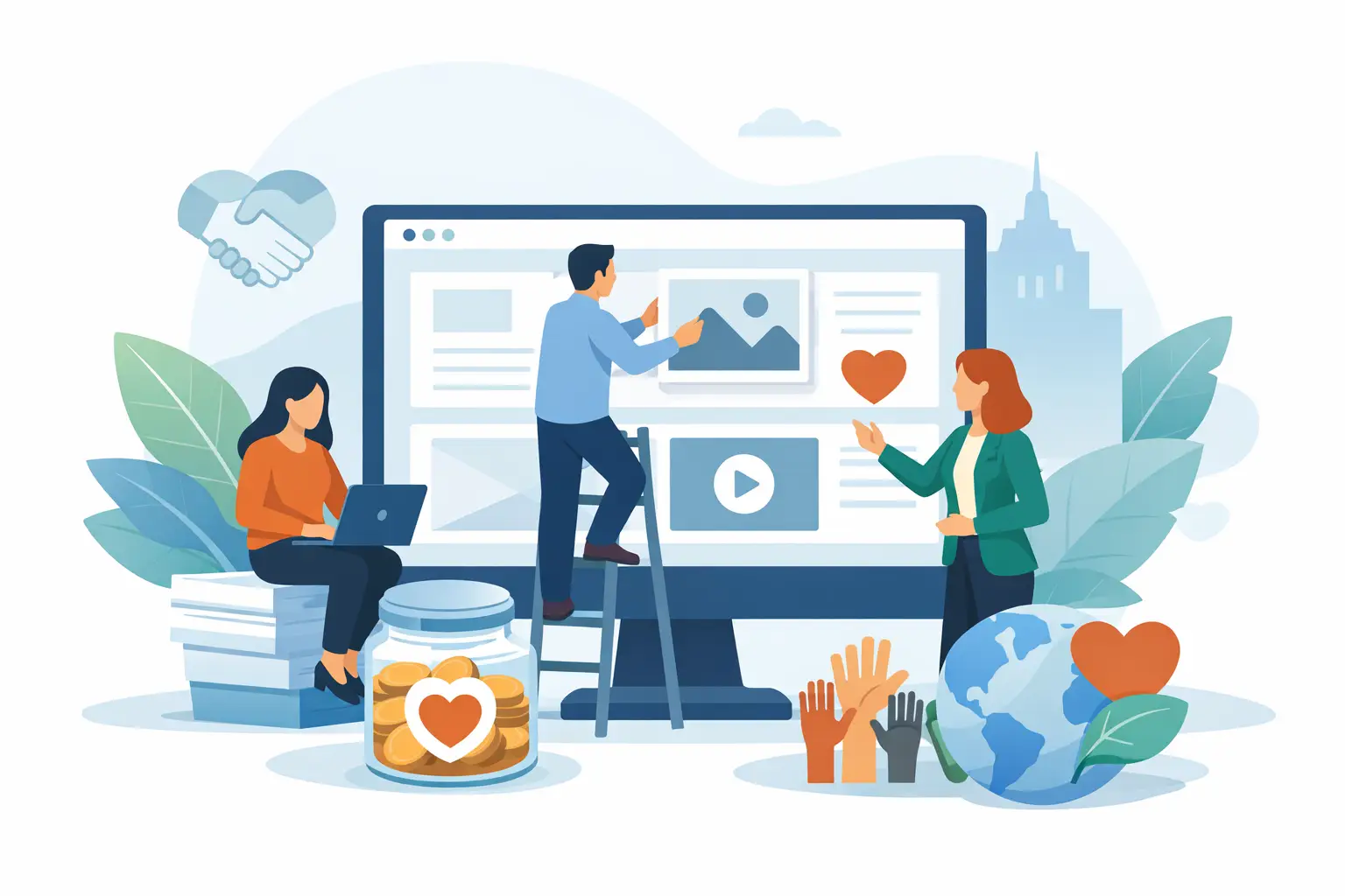 Sito web per associazione: cosa serve davvero